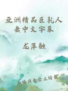 亚洲精品巨乳人妻中文字幕